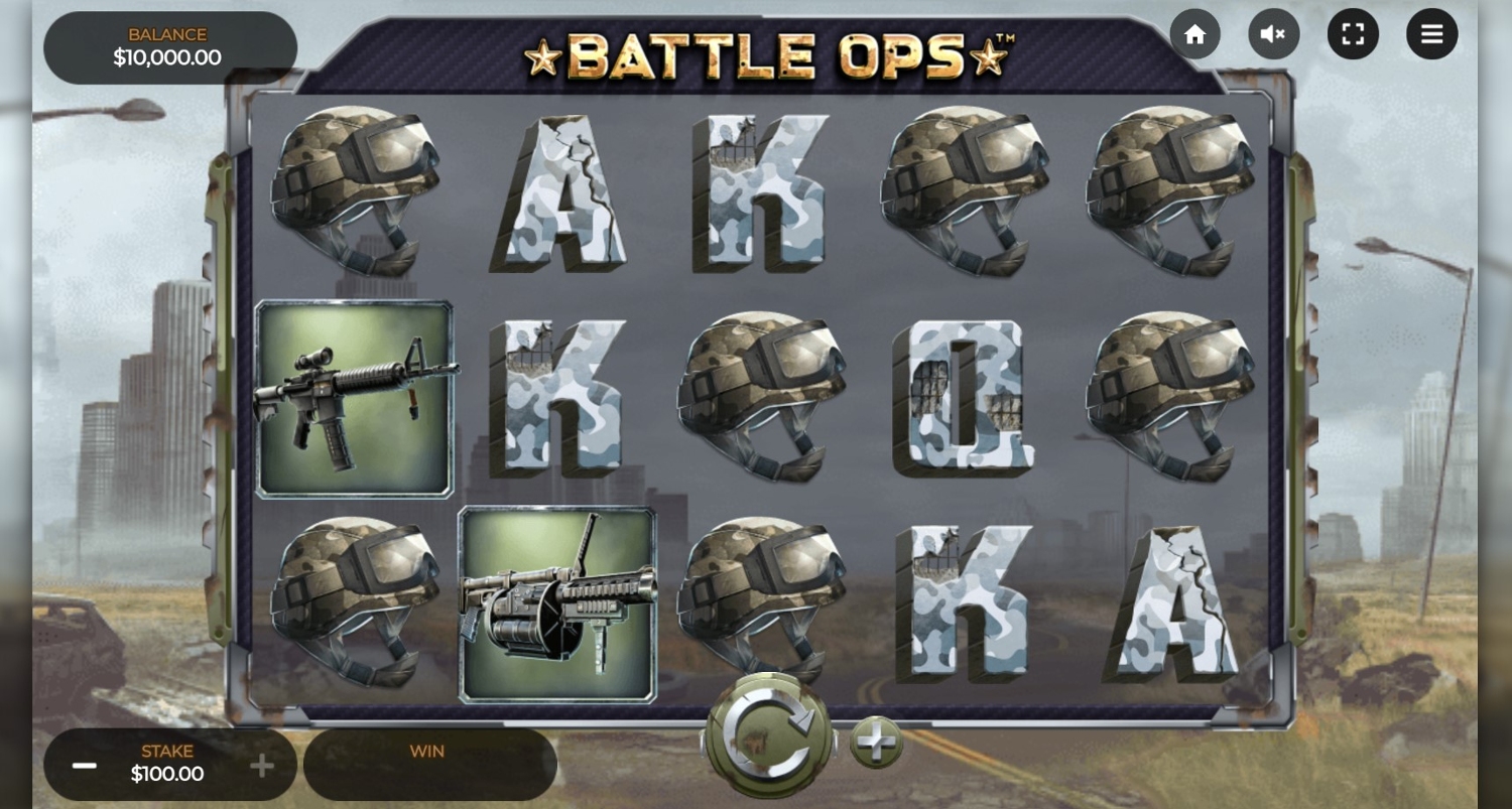 Battle Ops Slot Gameplay