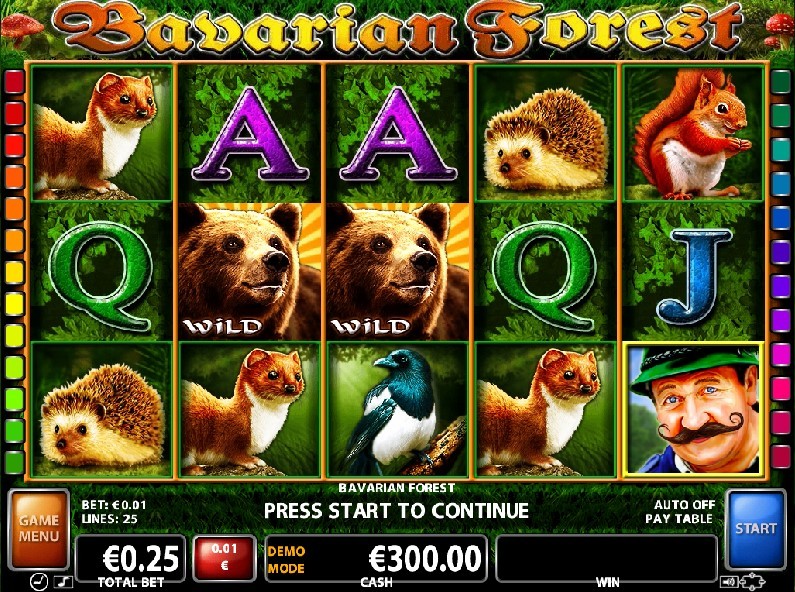 Bavarian Forest Slot Gameplay