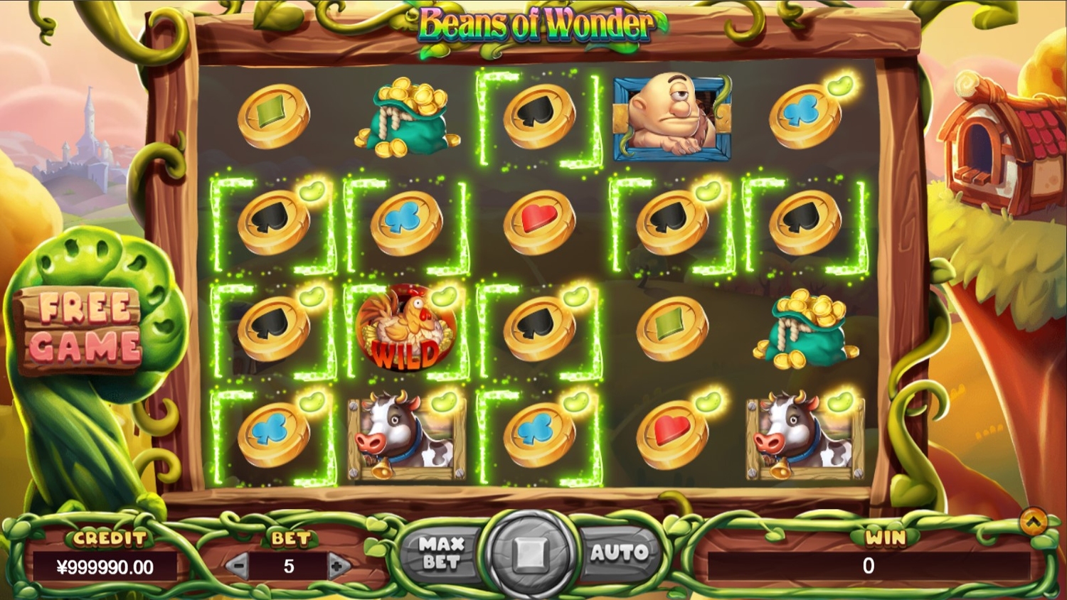 Beans of Wonder Slot Gameplay
