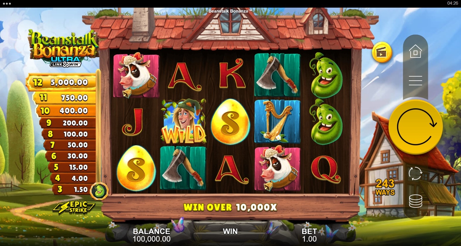 Beanstalk Bonanza Slot Gameplay
