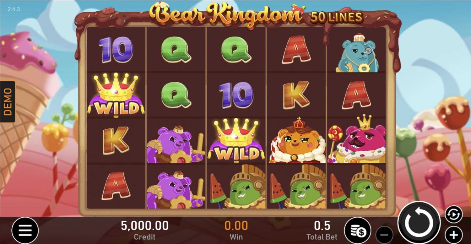 Bear Kingdom Slot Gameplay