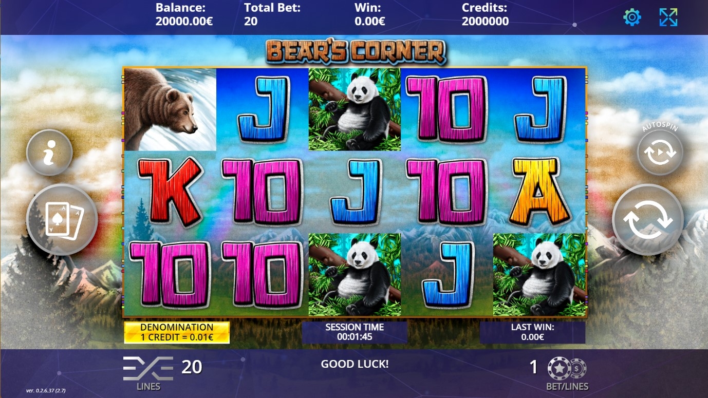 Bears Corner Slot Gameplay