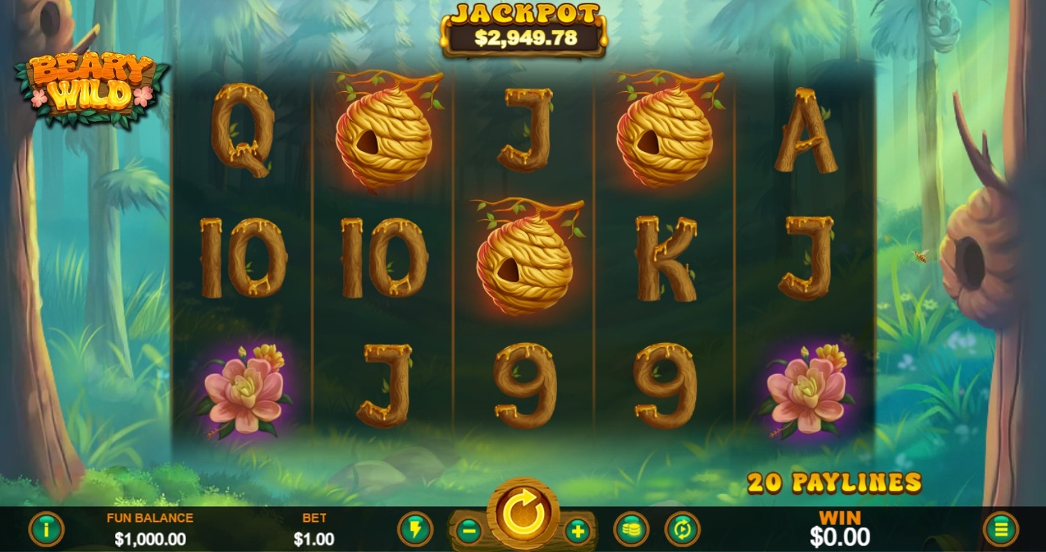 Beary Wild Slot Gameplay