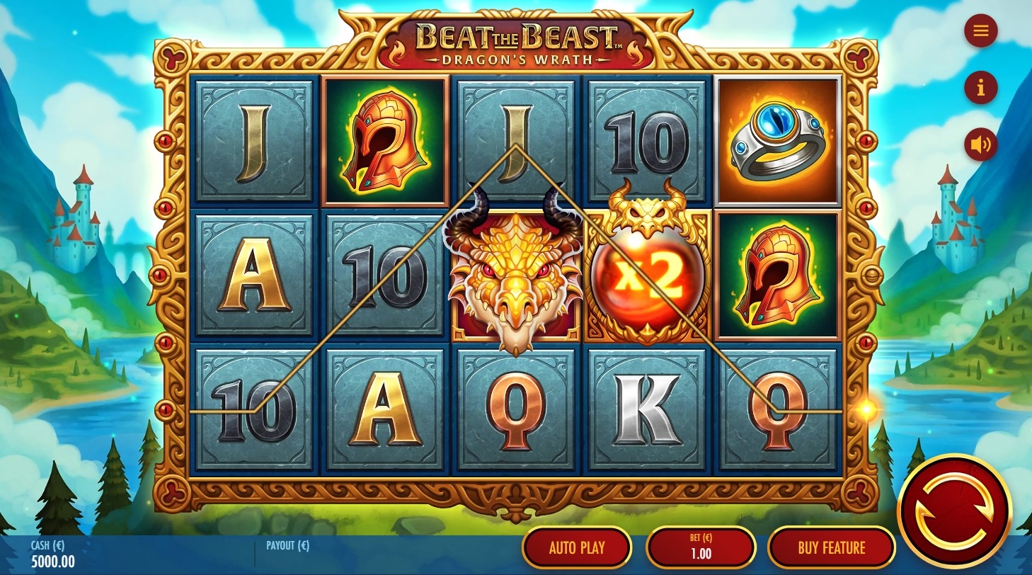 Beat the Beast Dragon's Wrath Slot Gameplay
