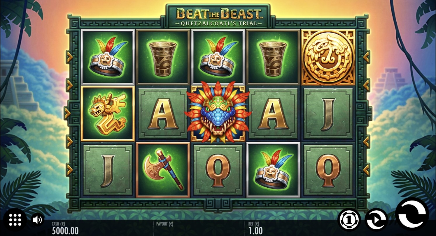 Beat the Beast: Quetzalcoatl's Trial Slot Gameplay