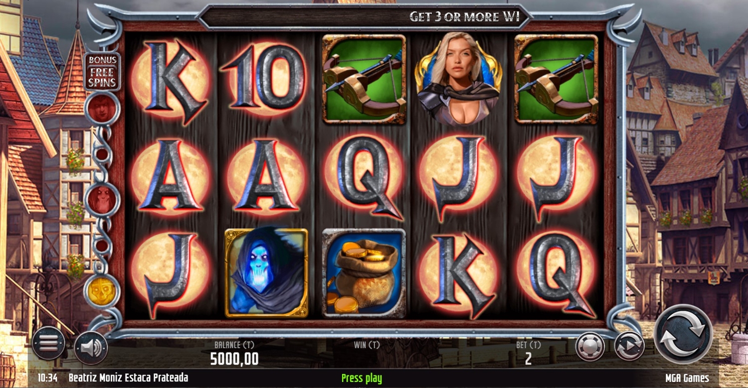 Beatriz Moniz Estaca Prateada Slot Gameplay