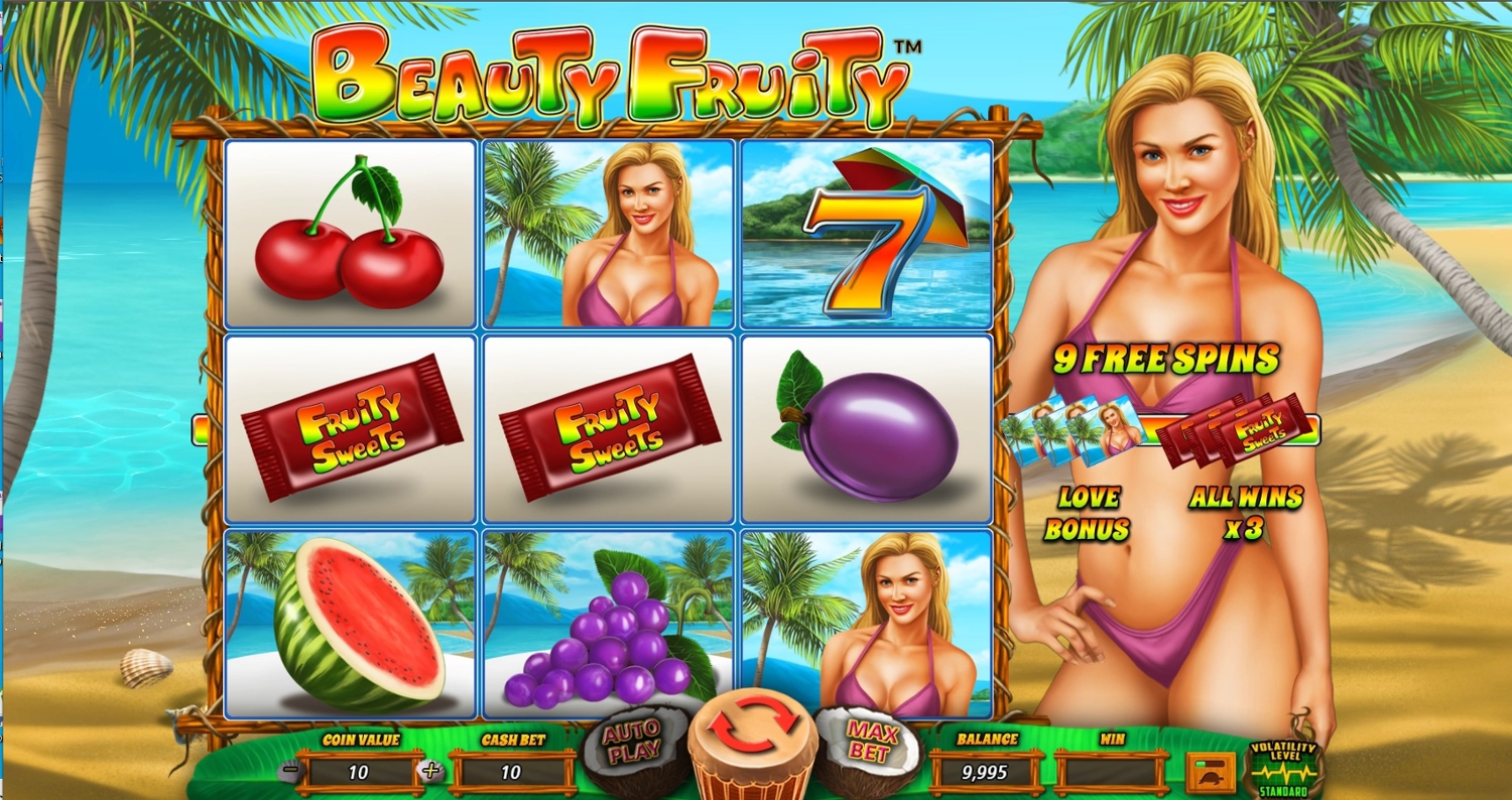 Beauty Fruity Slot Gameplay