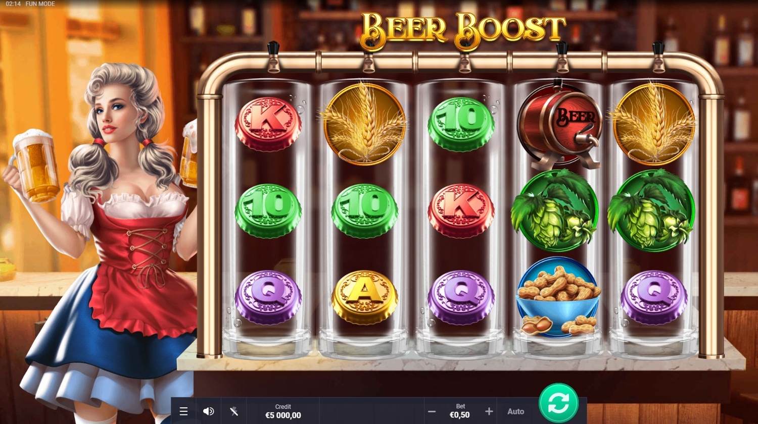 Beer Boost Slot Gameplay