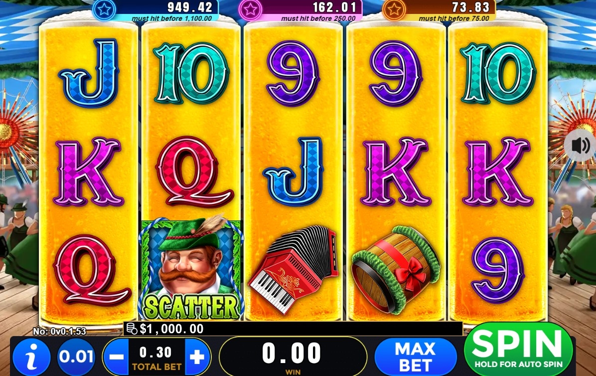 Beer Fest Slot Gameplay