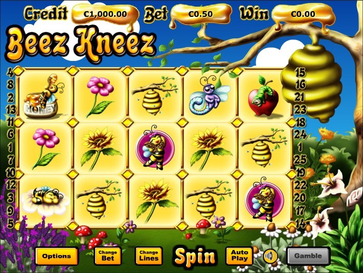 Beez Kneez Slot Gameplay