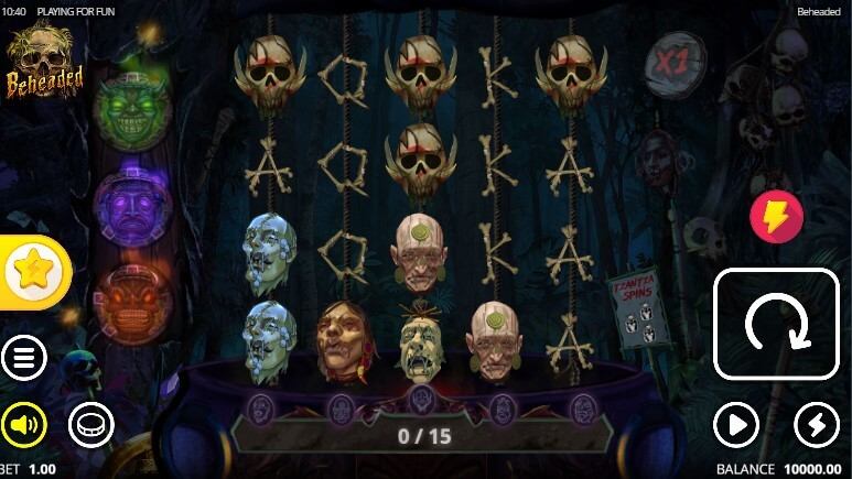 Beheaded Slot Gameplay