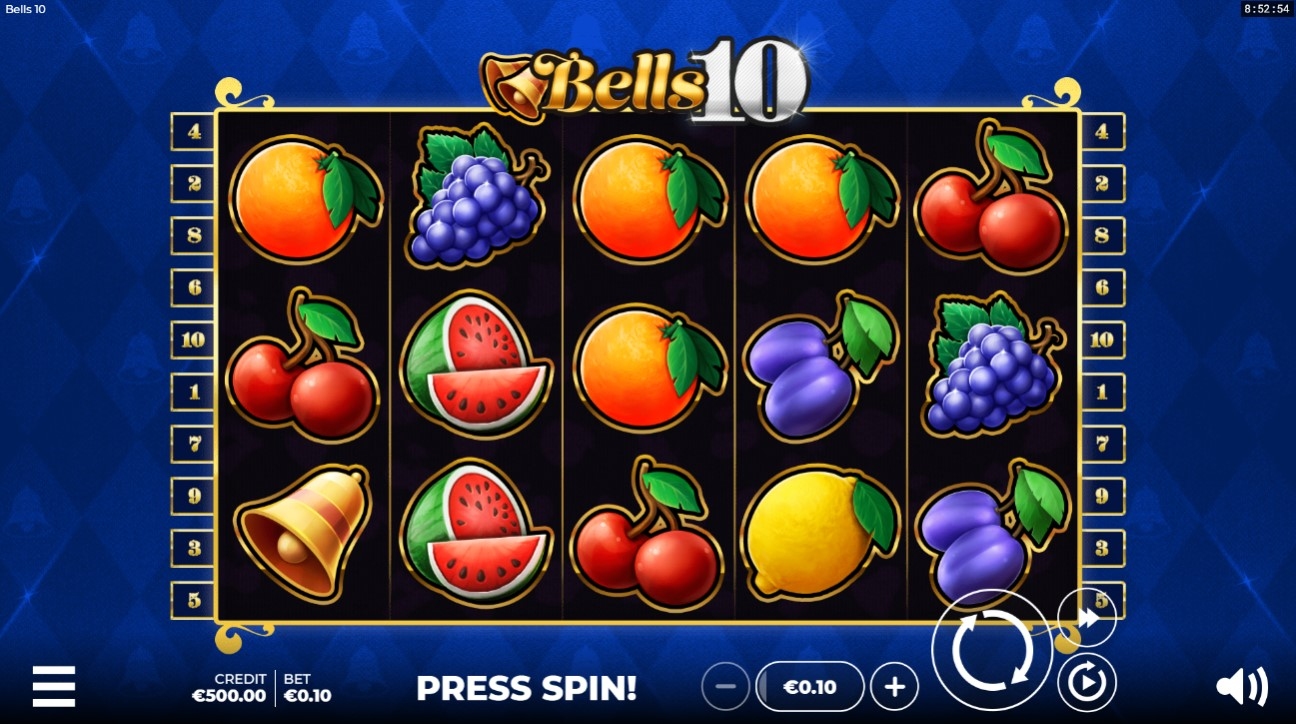 Bells 10 Slot Gameplay
