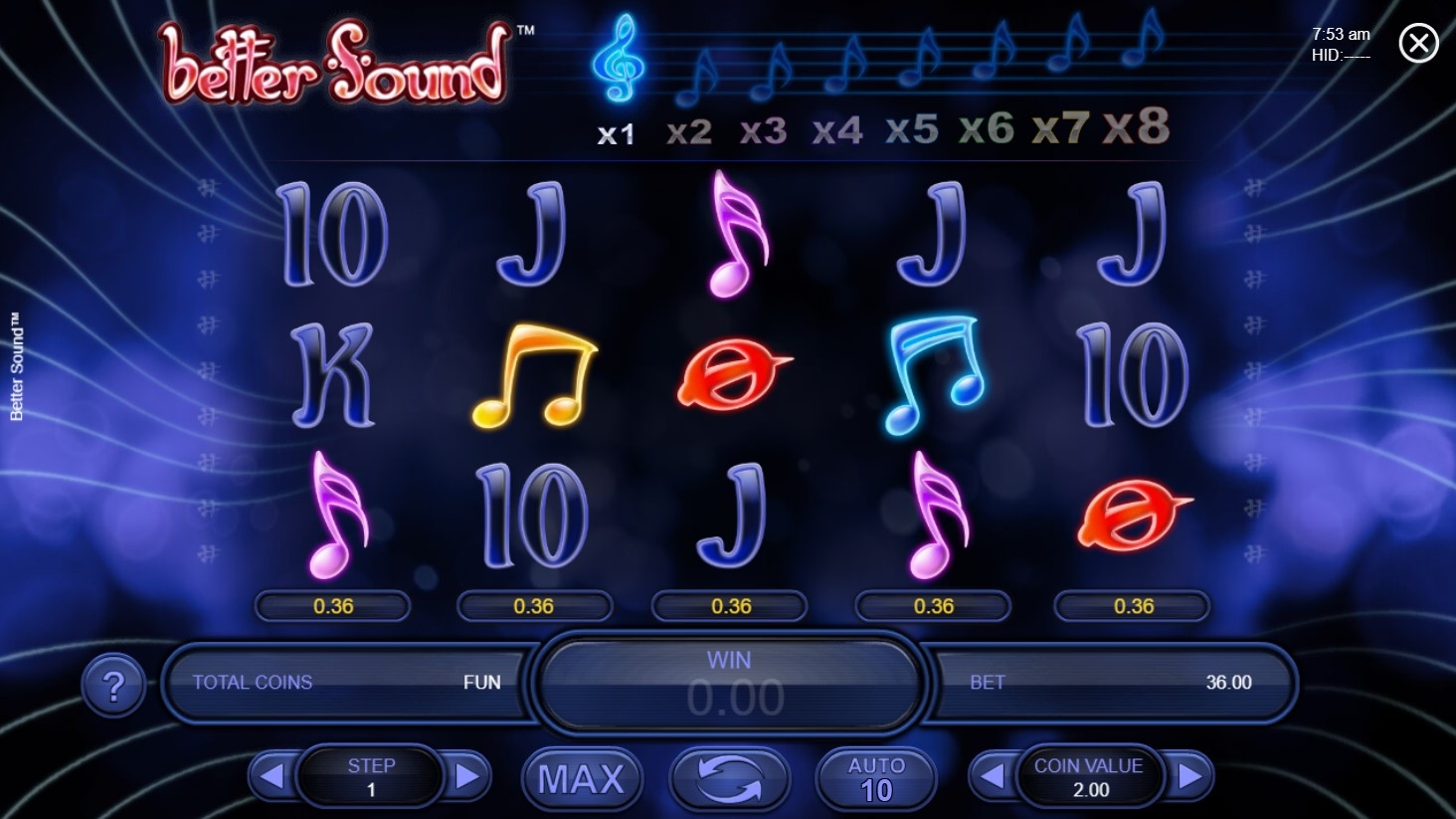 Better Sound Slot Gameplay