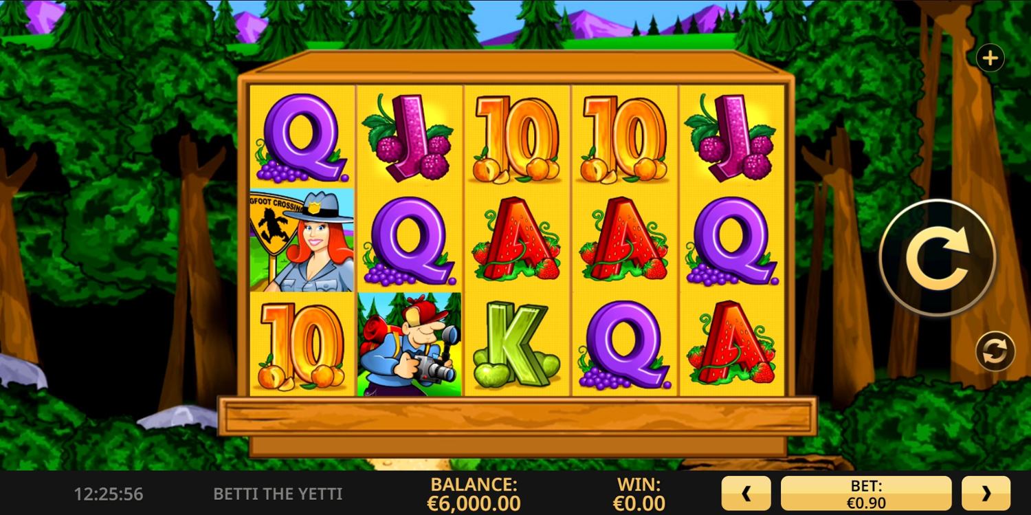 Betti the Yetti Slot Gameplay