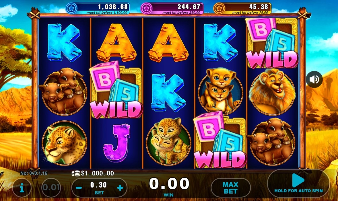 Big 5 Baby 5 Slot Gameplay
