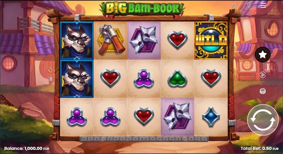 Big Bam Book Slot Gameplay