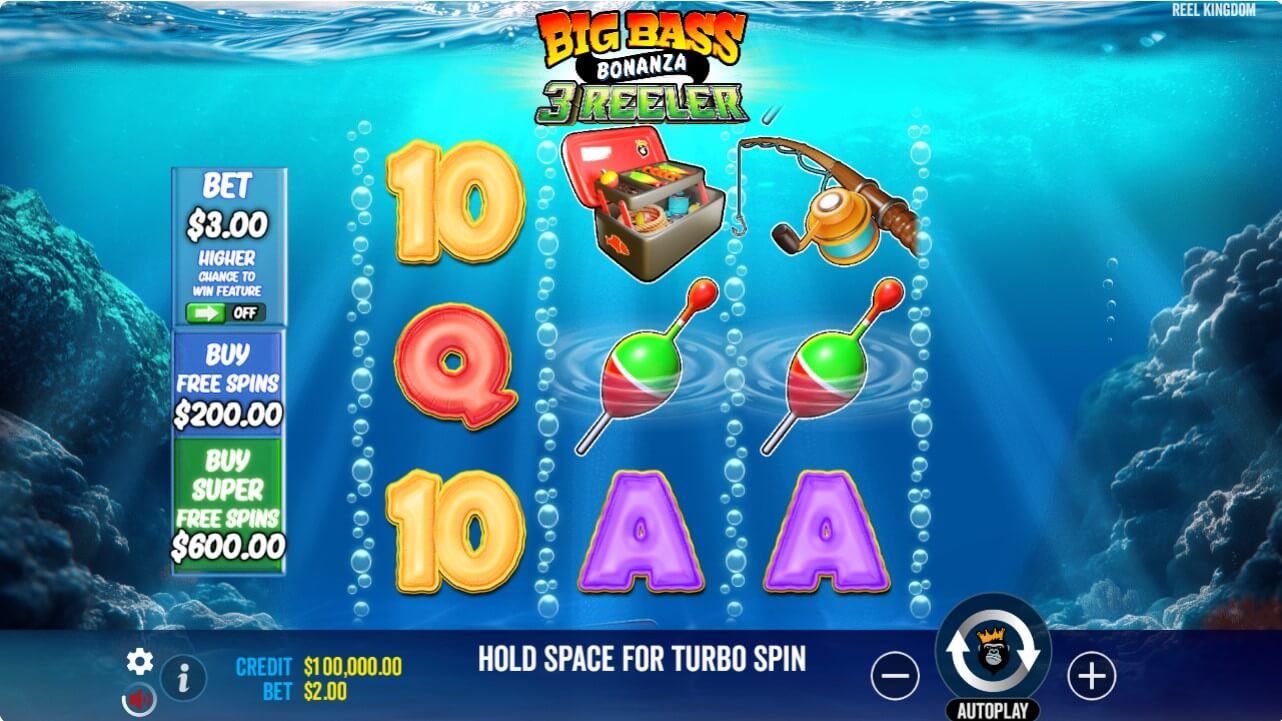 Big Bass Bonanza 3 Reeler Slot Gameplay