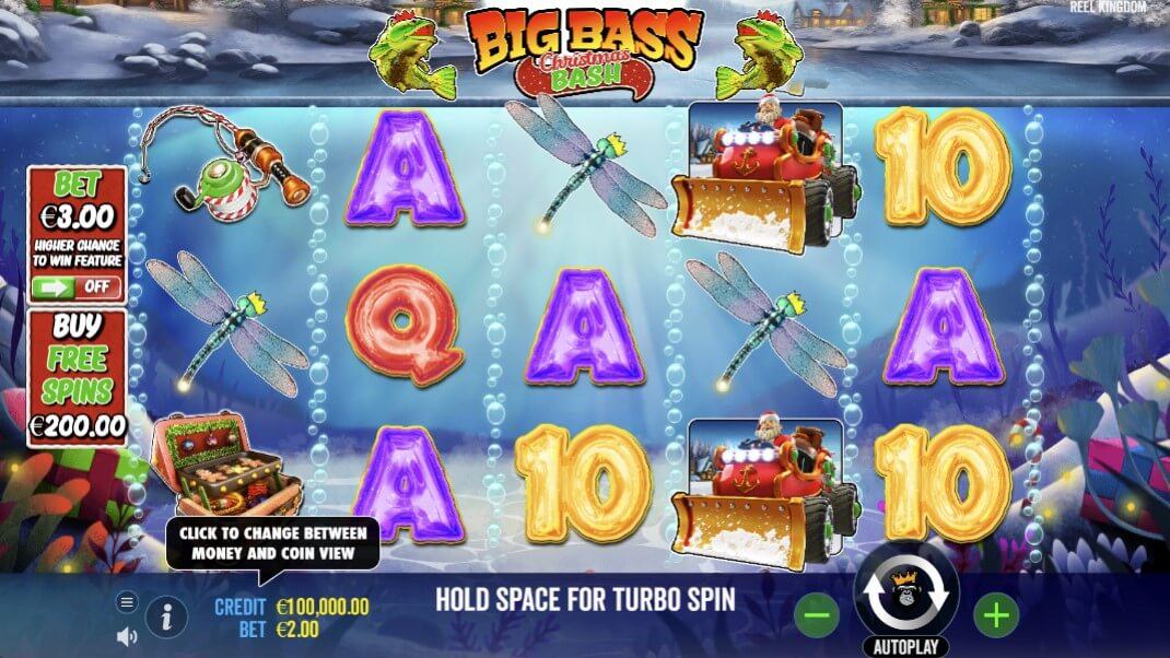 Big Bass Christmas Bash Slot Gameplay