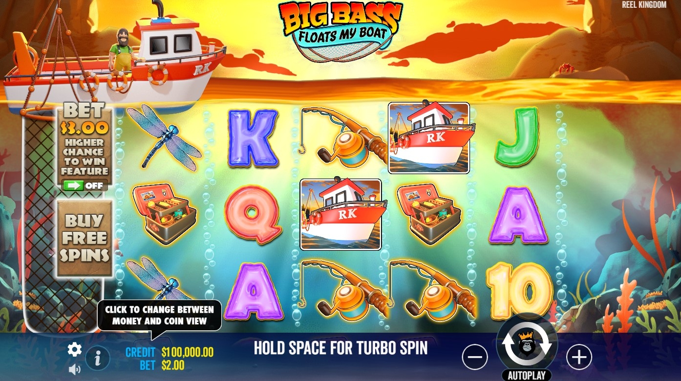 Big Bass Floats My Boat Slot Gameplay