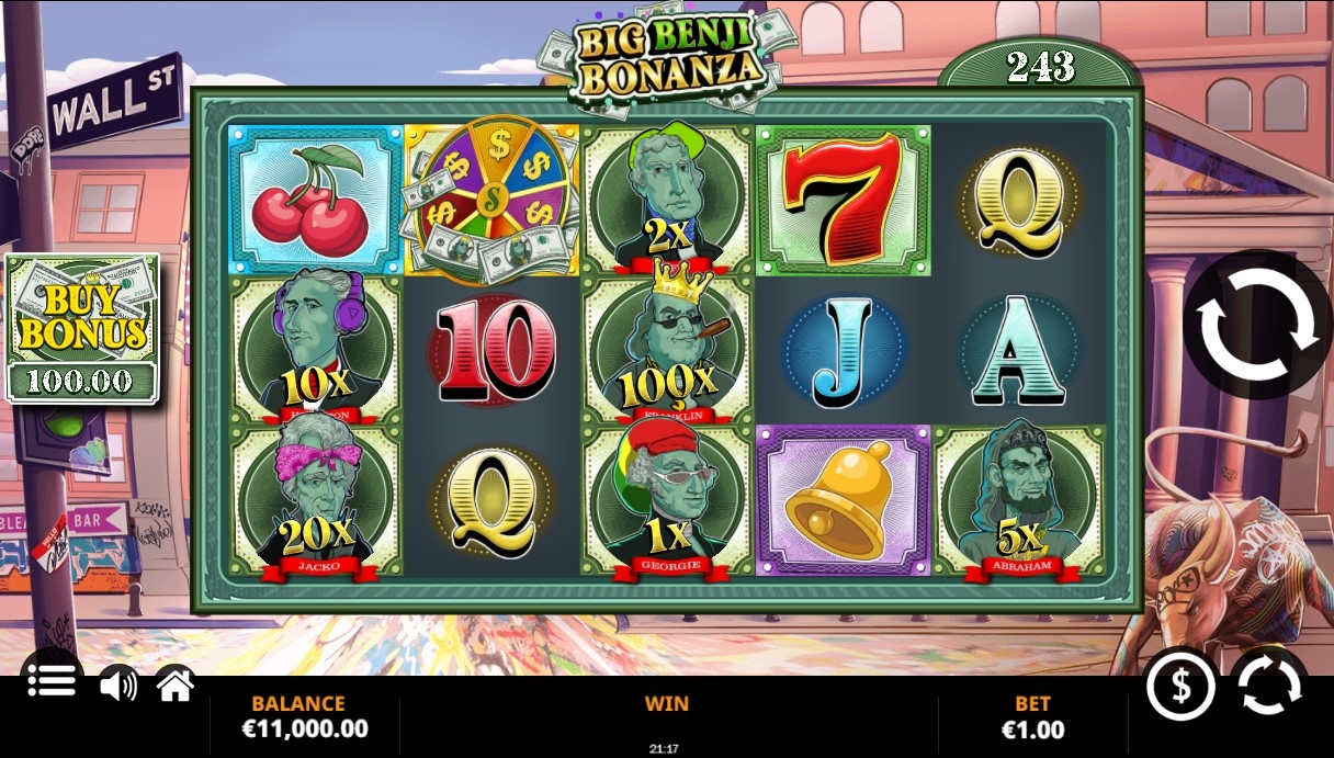 Big Benji Bonanza Slot Gameplay