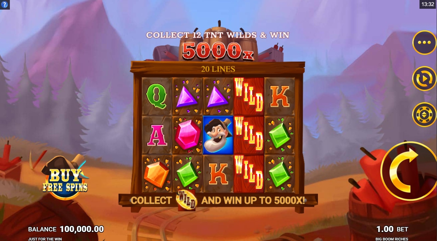 Big Boom Riches Slot Gameplay