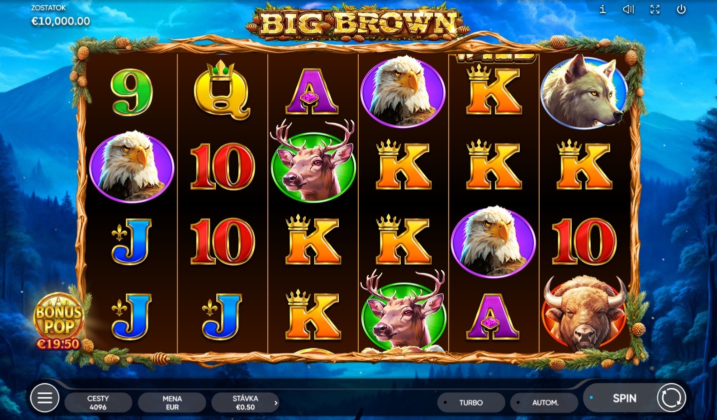 Big Brown Slot Gameplay