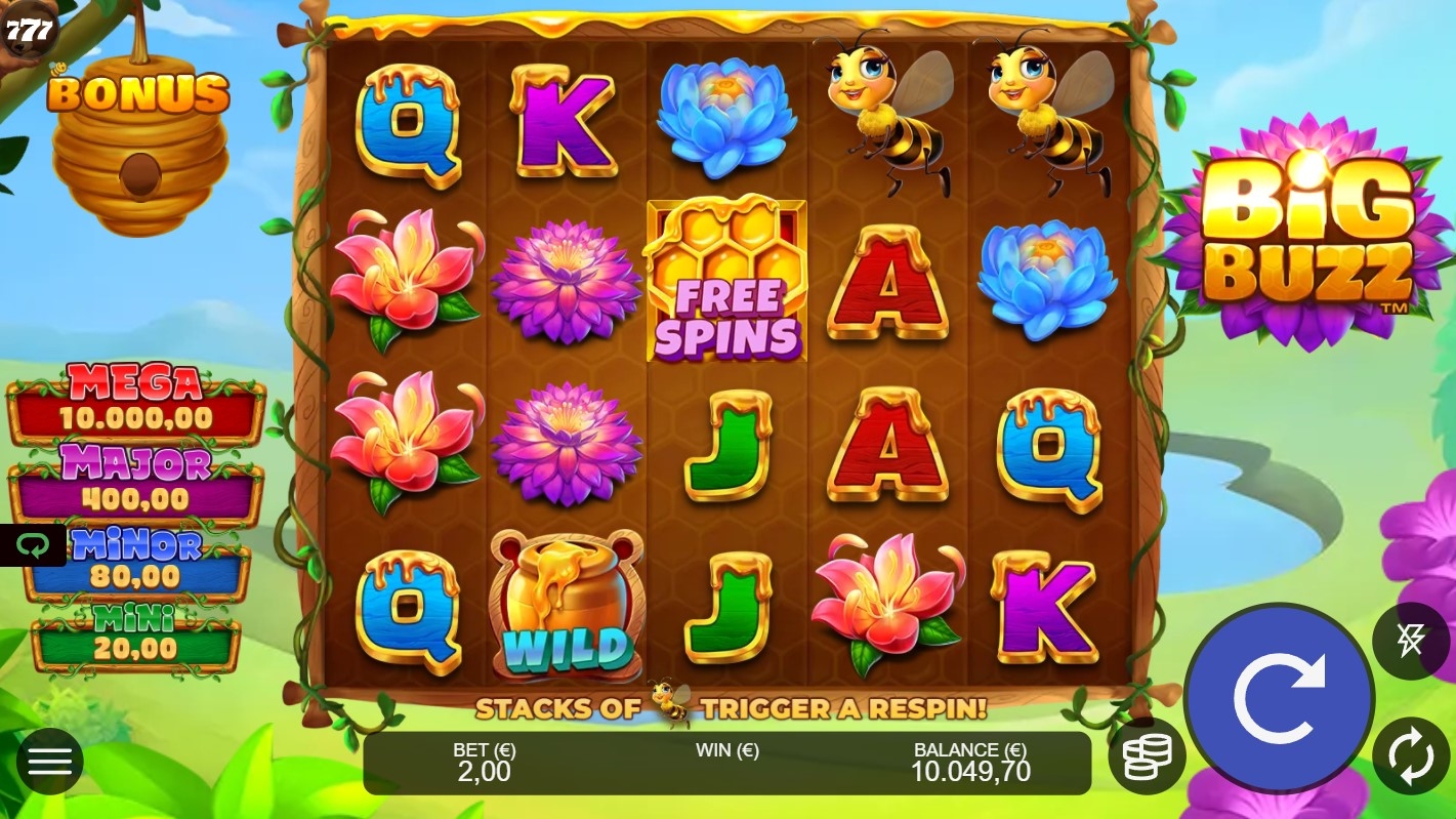 Big Buzz Slot Gameplay
