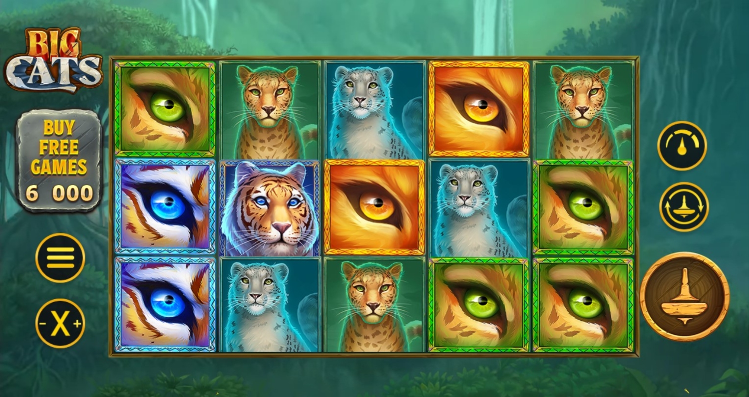 Big Cats of India Slot Gameplay