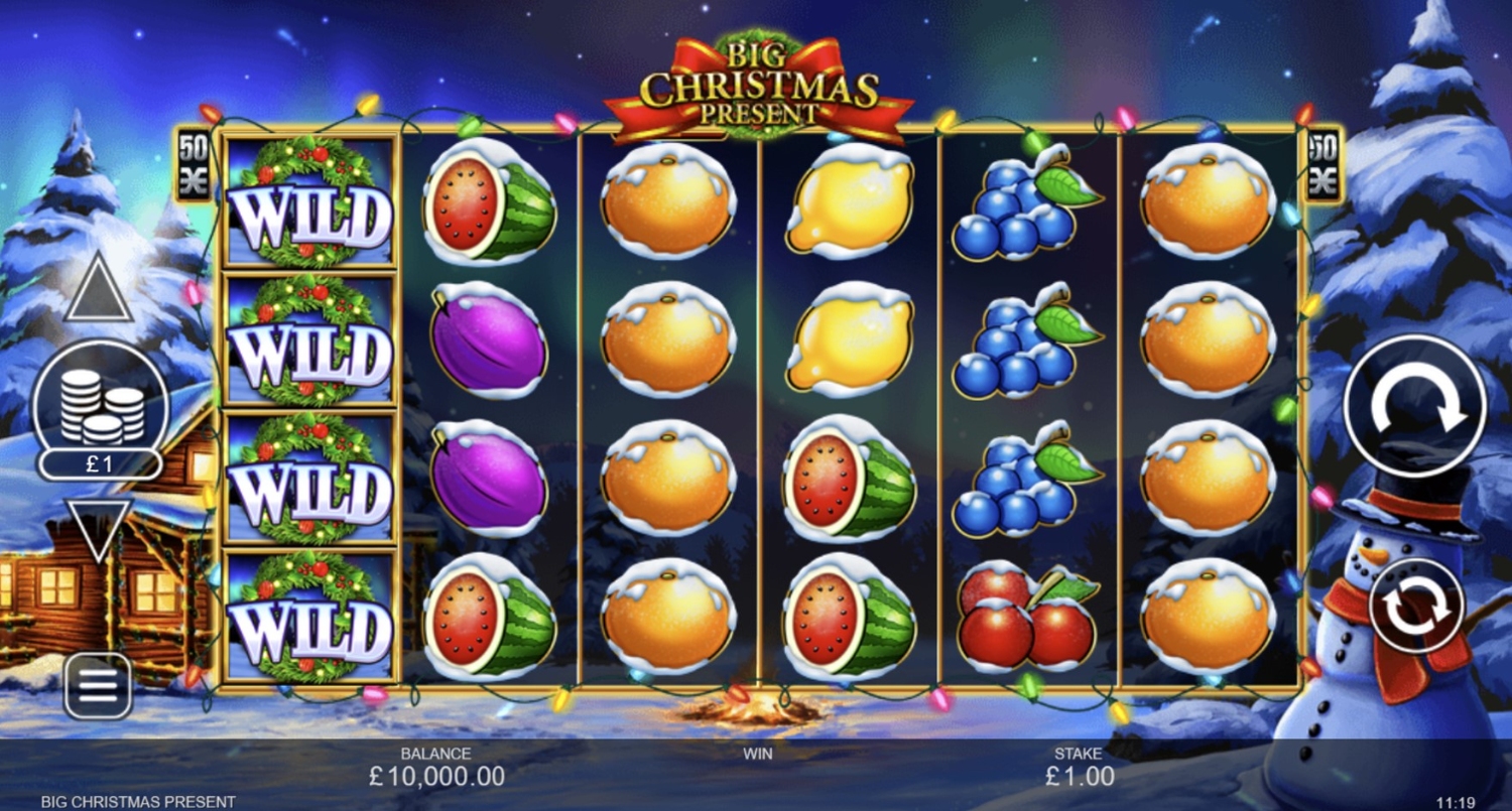 Big Christmas Present Slot Gameplay