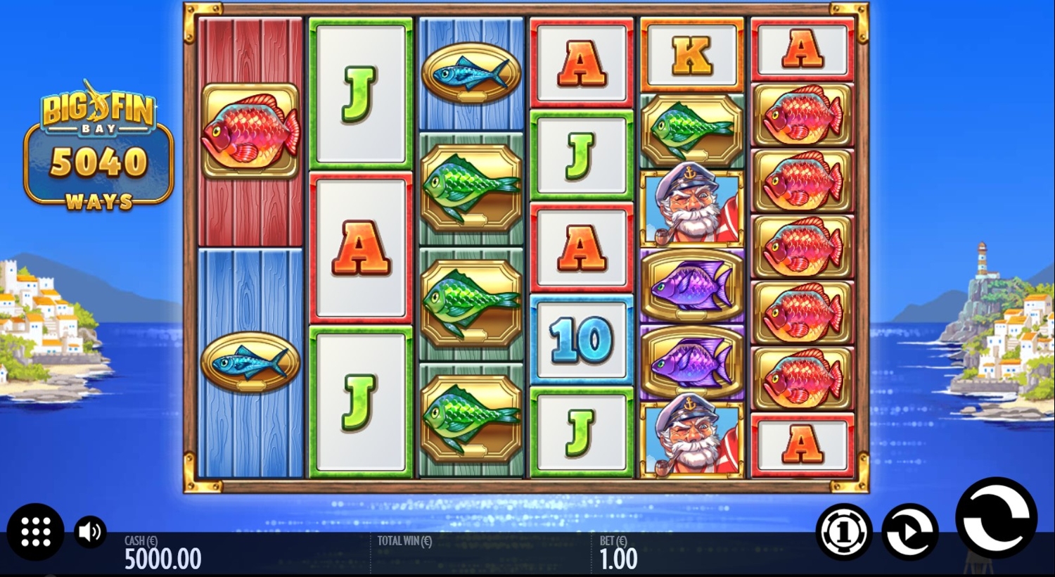 Big Fin Bay Slot Gameplay