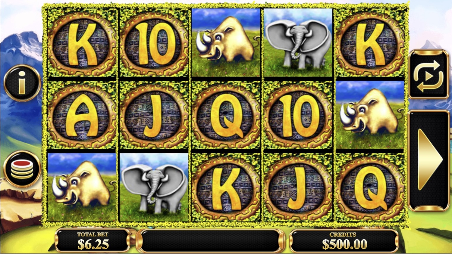 Big Game Safari Slot Gameplay