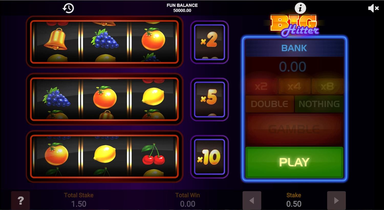 Big Hitter Slot Gameplay