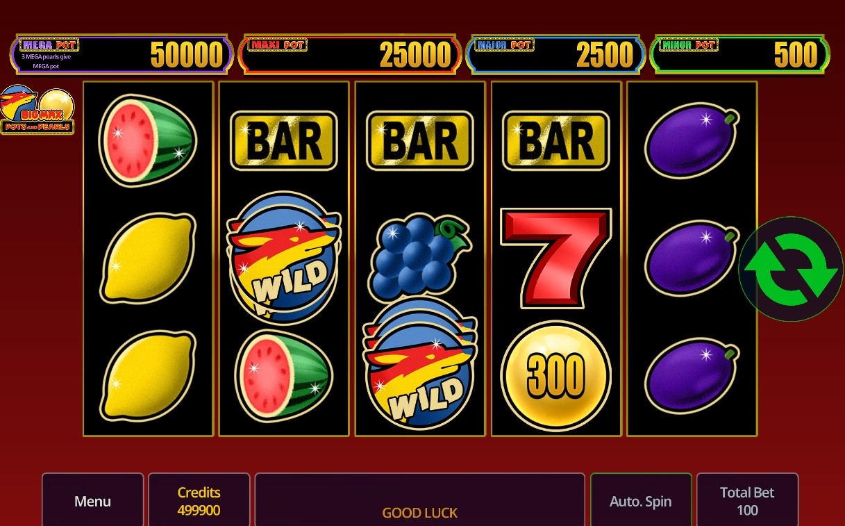 Big Max Pots and Pearls Slot Gameplay