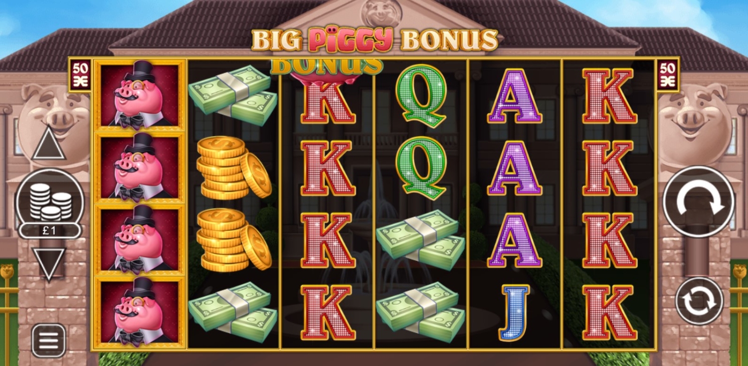 Big Piggy Bonus Slot Gameplay