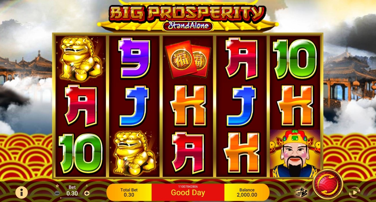 Big Prosperity Stand Alone Slot Gameplay