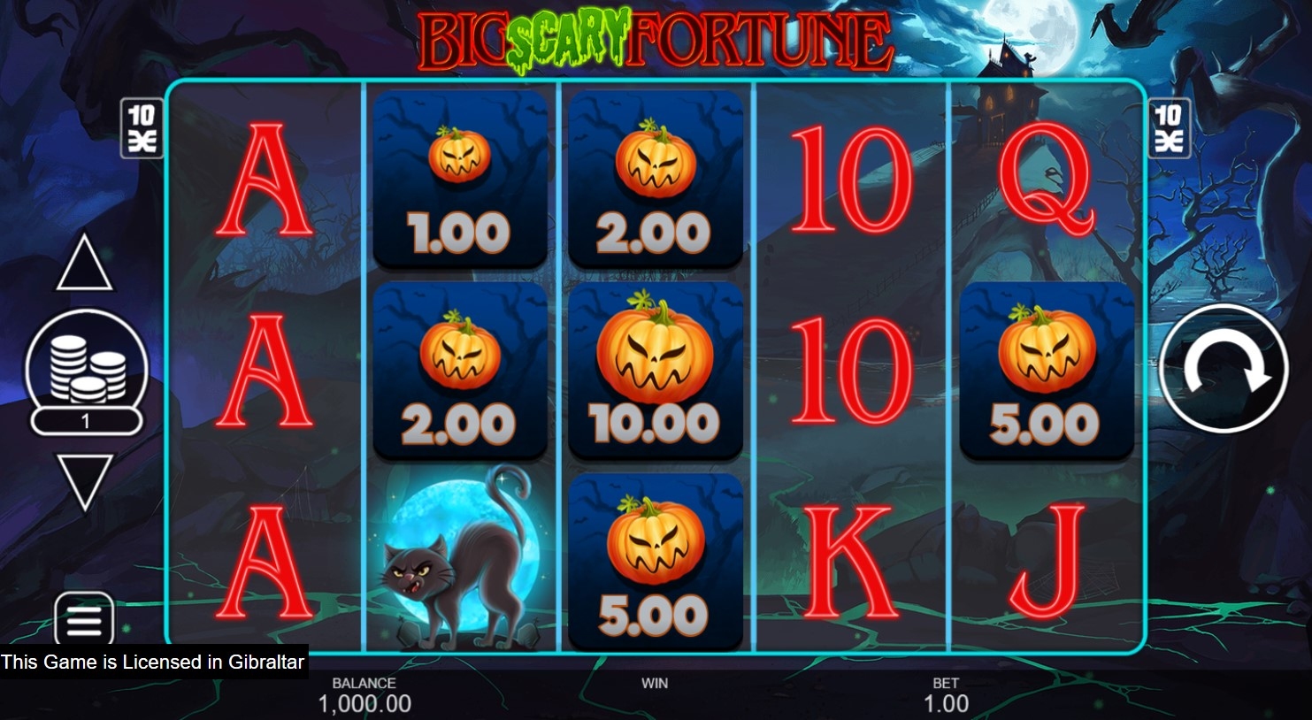 Big Scary Fortune Slot Gameplay