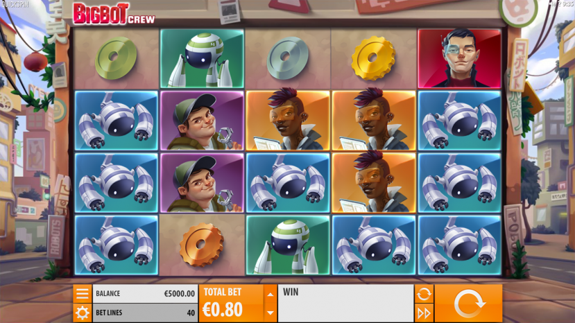 BigBot Crew Slot Gameplay