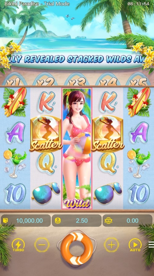Bikini Paradise Slot Gameplay
