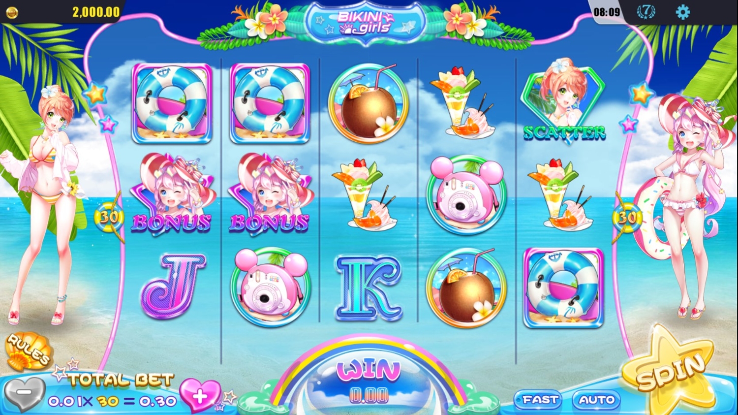Bikini Party Slot Gameplay