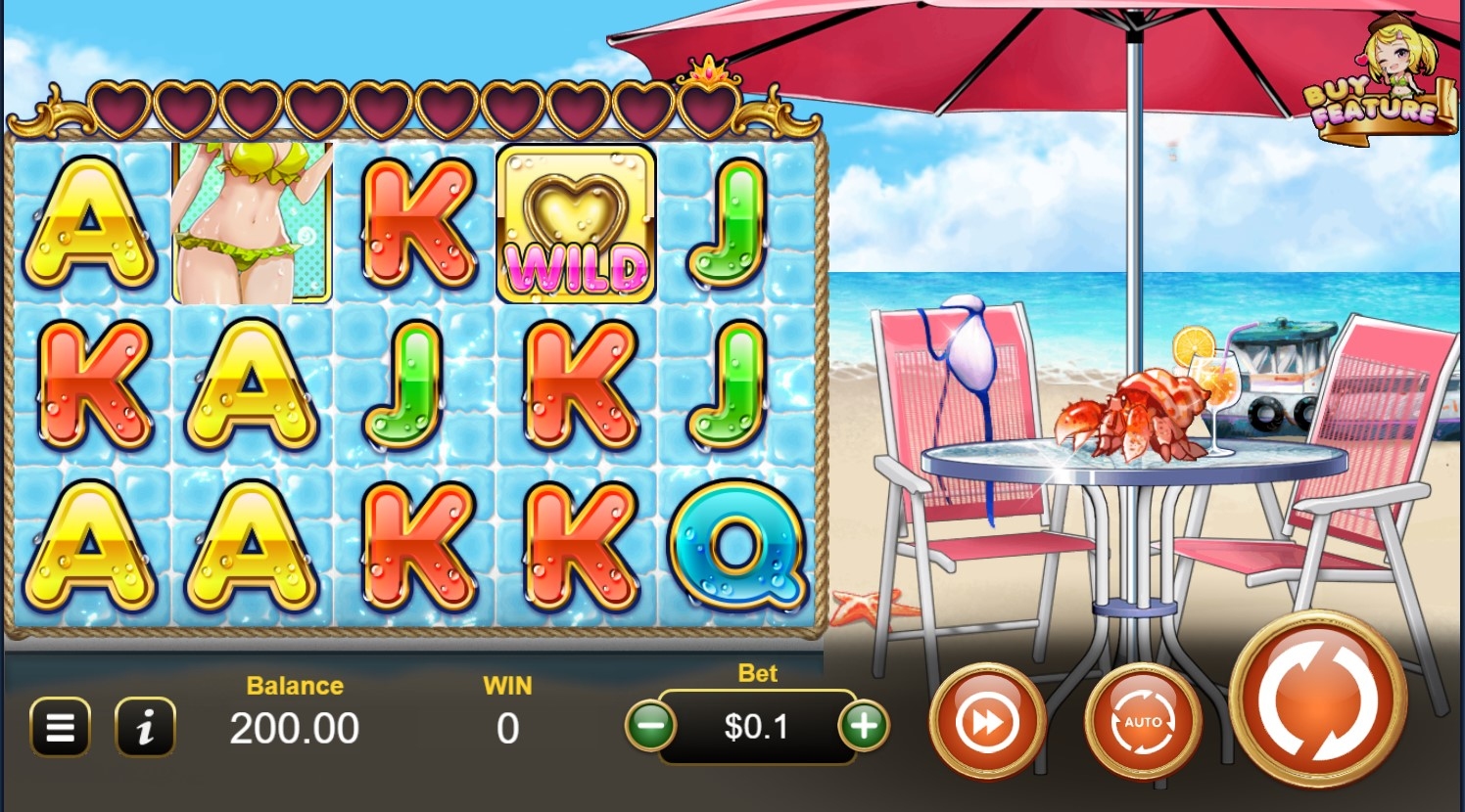 Bikini Queens Party Slot Gameplay