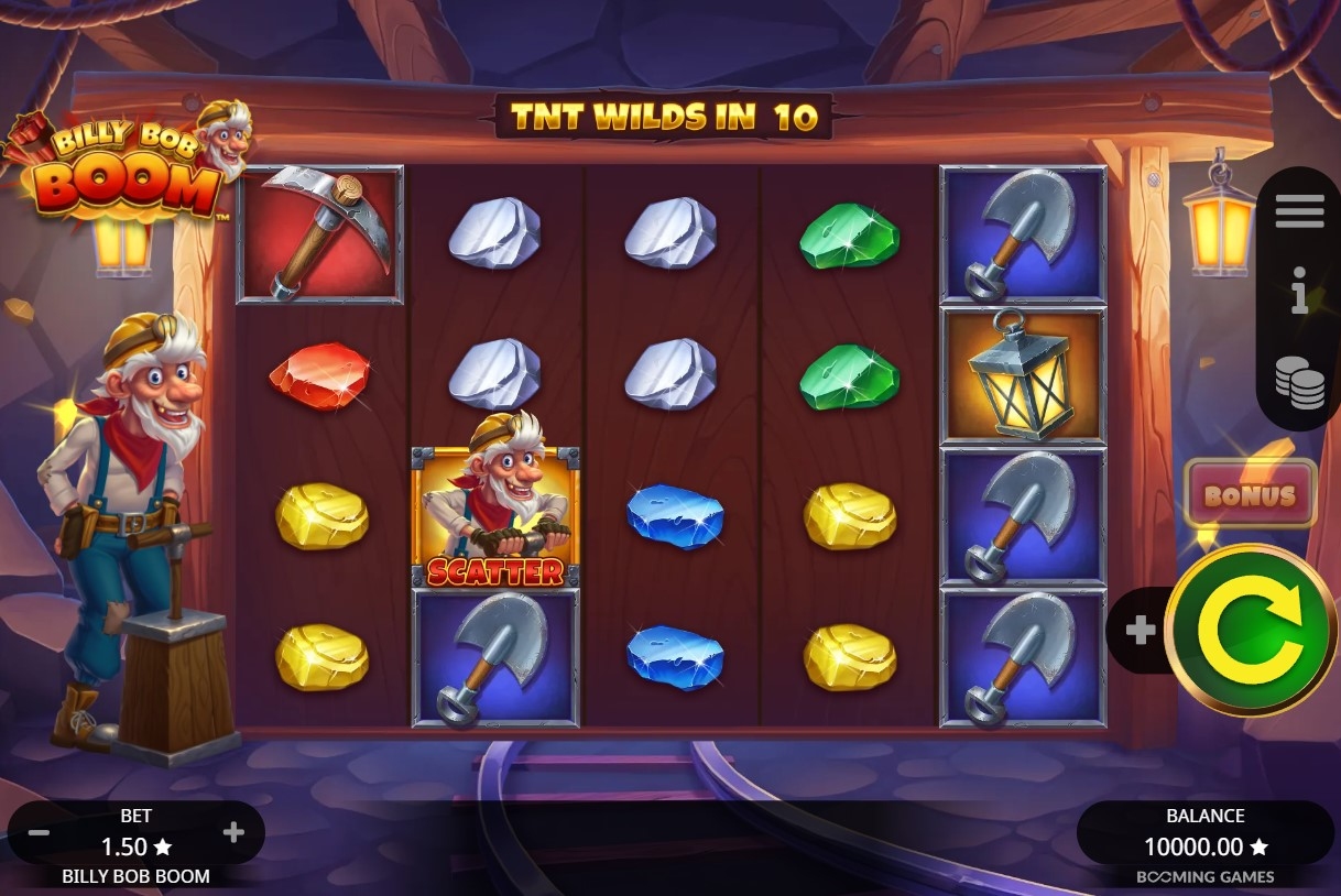 Billy Bob Boom Slot Gameplay
