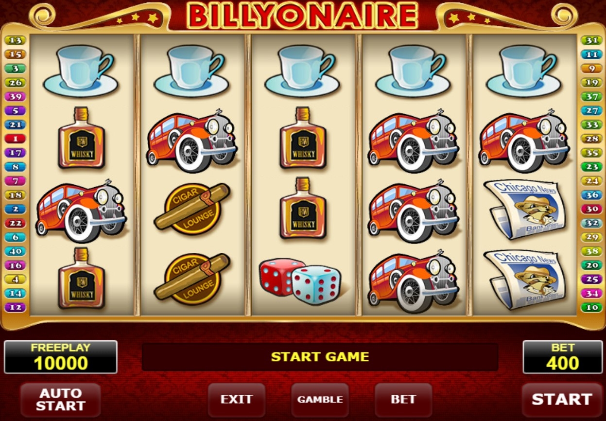 Billyonaire Slot Gameplay