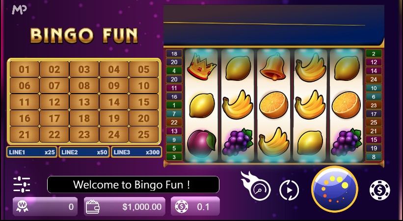 Bingo Fun Slot Gameplay