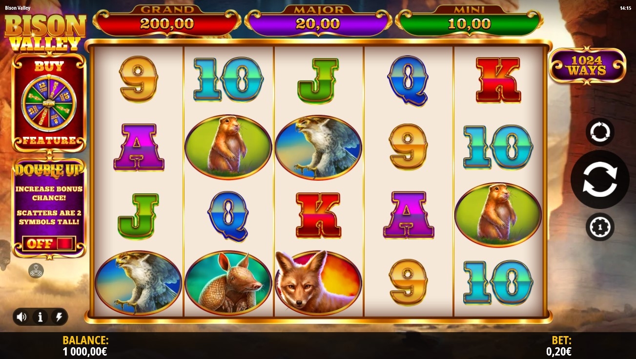 Bison Valley Slot Gameplay