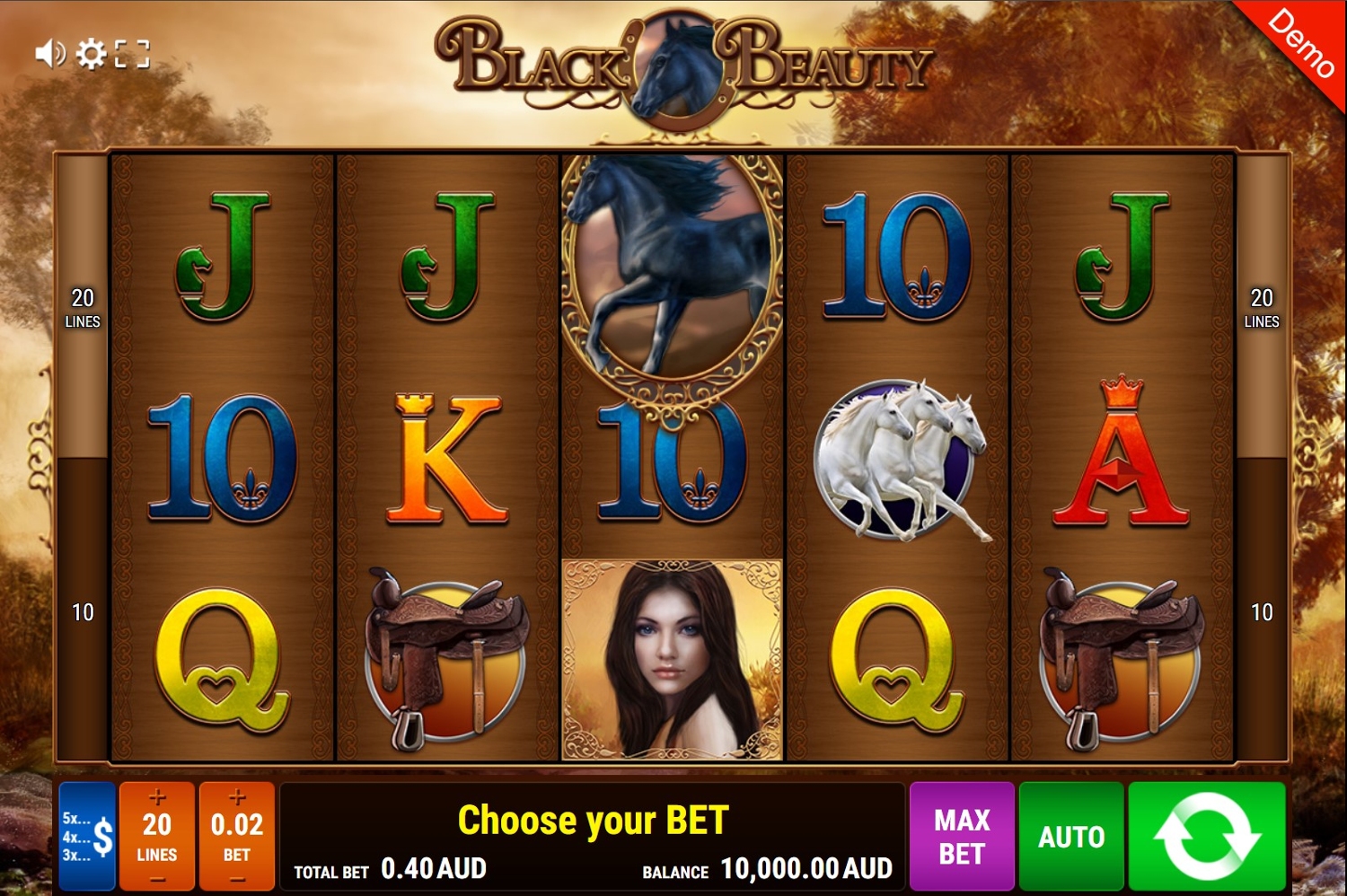Black Beauty Slot Gameplay