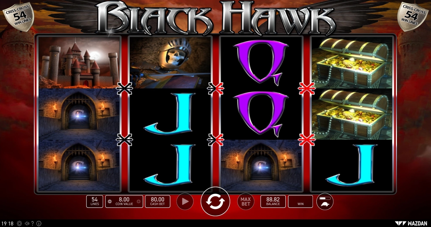 Black Hawk Slot Gameplay