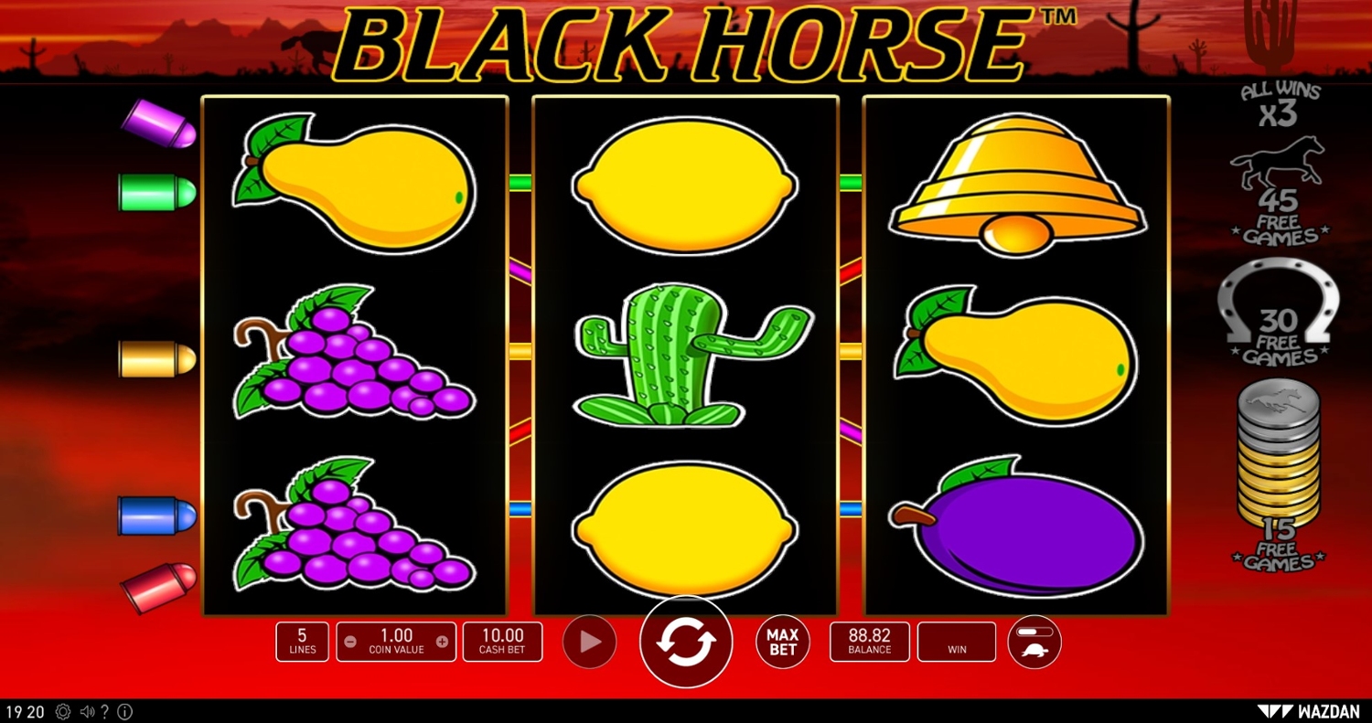 Black Horse Slot Gameplay