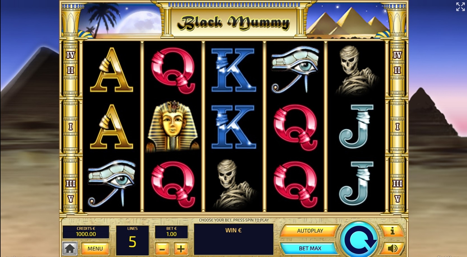 Black Mummy Slot Gameplay