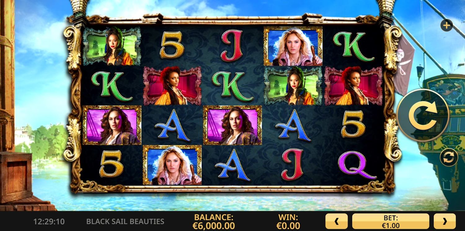 Black Sail Beauties Slot Gameplay