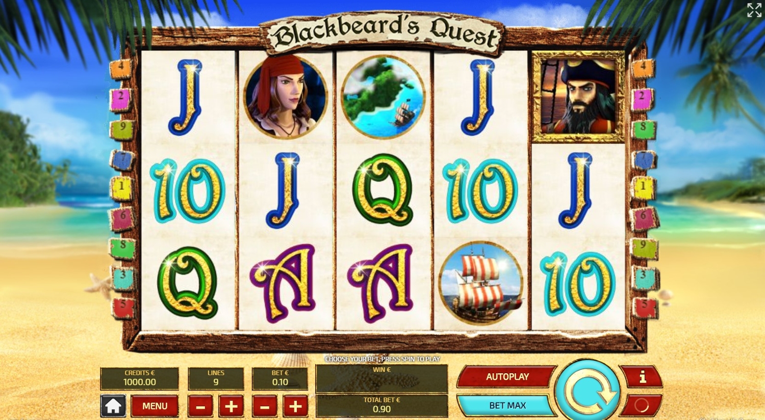 Blackbeard's Quest Slot Gameplay